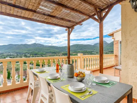 Villa Vista Xalo à Jalón-Xaló : piscine privée et vue sur la vallée : photo 36