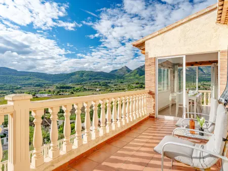 Villa Vista Xalo à Jalón-Xaló : piscine privée et vue sur la vallée : photo 41