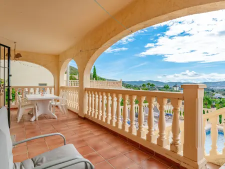 Villa Vista Xalo à Jalón-Xaló : piscine privée et vue sur la vallée : photo 43