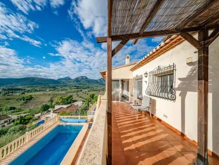 Villa Vista Xalo à Jalón-Xaló : piscine privée et vue sur la vallée : photo 46
