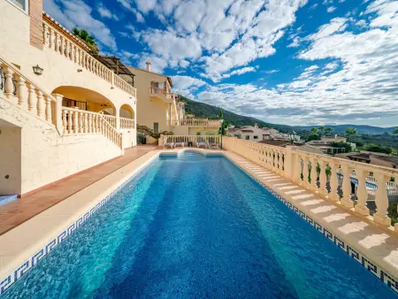 Villa Vista Xalo à Jalón-Xaló : piscine privée et vue sur la vallée : photo 49