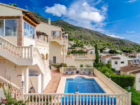 Villa Vista Xalo à Jalón-Xaló : piscine privée et vue sur la vallée : photo 60