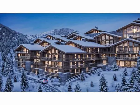 Chalet 7 chambres ski-in ski-out avec piscine chauffée à Champagny : photo 1