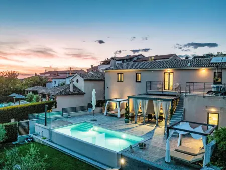 Villa Belsole avec piscine à eau de mer, 6 pers., Poreč : photo 1