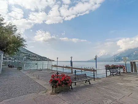 Lago, appartement 3 pièces avec terrasse et vue lac à Brenzone : photo 43