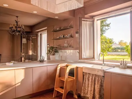 Casa Brughiera : gîte de ferme à Polverigi, jardin clos de 3 000 m² : photo 3