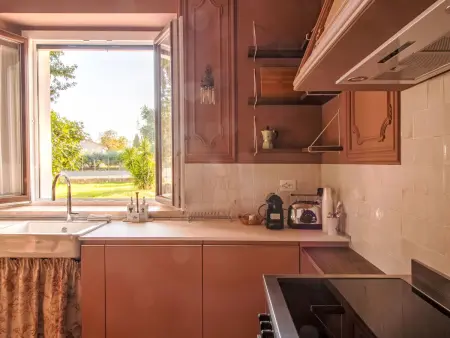 Casa Brughiera : gîte de ferme à Polverigi, jardin clos de 3 000 m² : photo 13