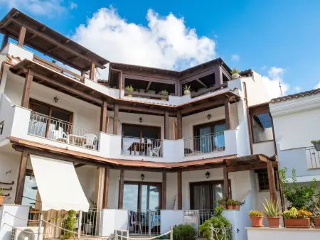Rosa Montana : appartement vue mer et piscine à Castelsardo : photo 16