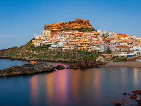 Rosa Montana : appartement vue mer et piscine à Castelsardo : photo 26