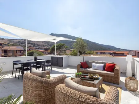 Appartement Azzurro avec terrasse vue mer à Valledoria : photo 30