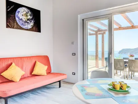 Appartement vue mer avec terrasse à Lacona, Elbe : photo 9
