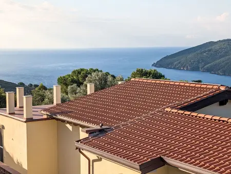 Appartement vue mer avec terrasse à Lacona, Elbe : photo 15
