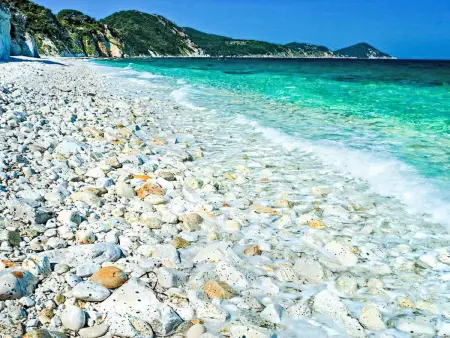 Spiagge Bianche : appartement face à la plage, Portoferraio : photo 4