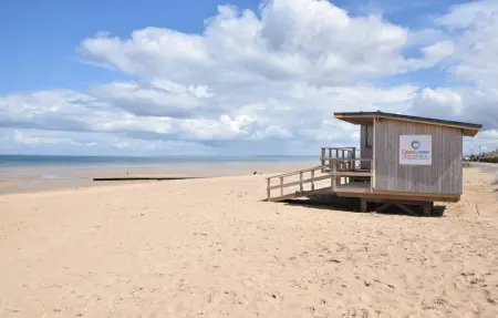 Proche Sword beach avec jardin, Appartement 4 personnes à Ouistreham : photo 13