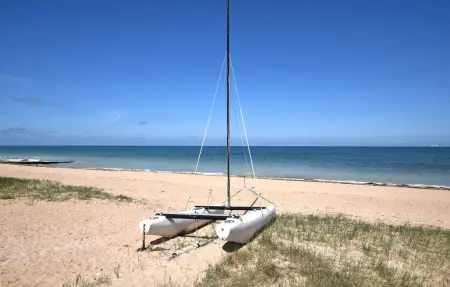 Proche Sword beach avec jardin, Appartement 4 personnes à Ouistreham : photo 16