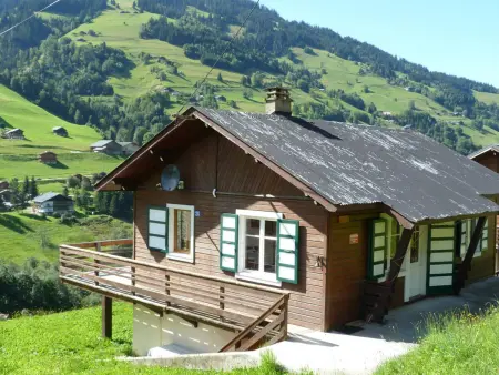 Chalet charmant, 8 pers. - Face au soleil, Chalet 8 personnes à Beaufort : photo 14