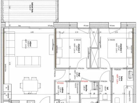 Superbe appartement au pied des pistes, Appartement 6 personnes à Les Deux Alpes : photo 2