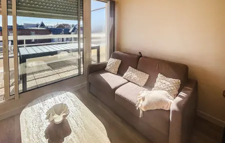 Appartement vue latérale mer, Appartement 6 personnes à Le TOUQUET : photo 11