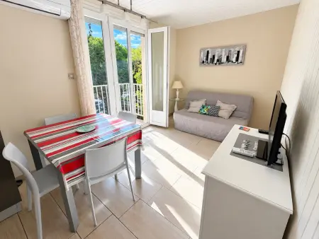 Appartement climatisé, proche plage - 4 pers., Appartement 4 personnes à Argelès sur Mer : photo 3