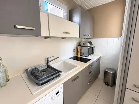 Appartement climatisé, proche plage - 4 pers., Appartement 4 personnes à Argelès sur Mer : photo 4