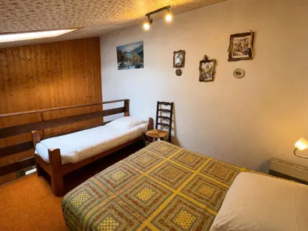 Studio duplex, animaux OK - 5 pers. (Chaillol), Appartement 5 personnes à Saint Michel de Chaillol : photo 7