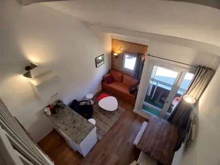 Appartement calme avec balcon - 4 pers., Appartement 4 personnes à Huez : photo 3