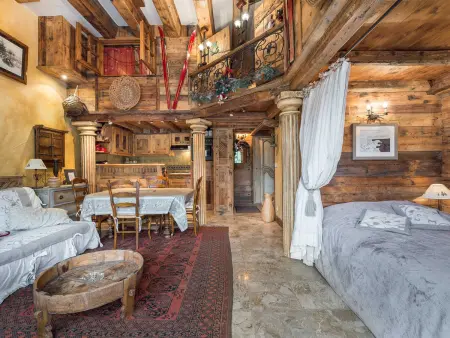 Charmant duplex 6 pers. au cœur de Courchevel avec accès direct aux pistes : photo 2
