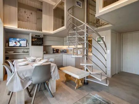 Appartement rénové au dernier étage avec accès pistes, 6 personnes : photo 3