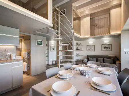 Appartement rénové au dernier étage avec accès pistes, 6 personnes : photo 6