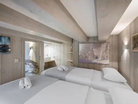 Appartement rénové au dernier étage avec accès pistes, 6 personnes : photo 9