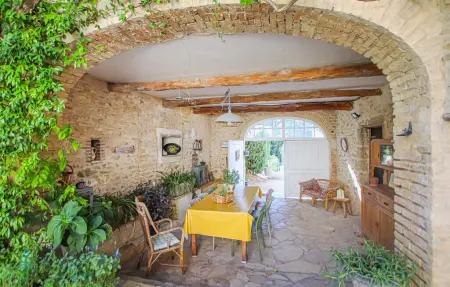 Charming country house, Maison 8 personnes à Carsan : photo 15
