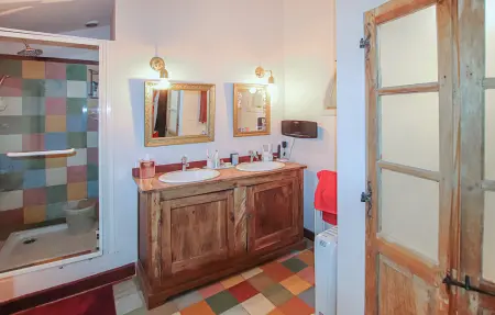 Charming country house, Maison 8 personnes à Carsan : photo 32