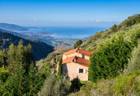 Studio confortable à Santa-Maria-Figaniella 48 m², cheminée : photo 2