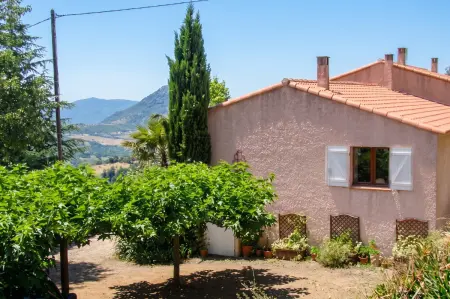 Studio confortable à Santa-Maria-Figaniella 48 m², cheminée : photo 4