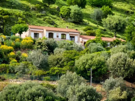 Studio confortable à Santa-Maria-Figaniella 48 m², cheminée : photo 5