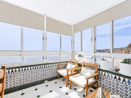Duplex spectaculaire, vue mer - 7 pers., Appartement 7 personnes à Almería : photo 13