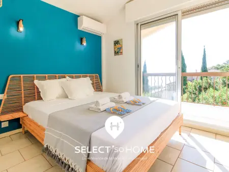 Mazet perché, vue mer - 6 pers., Appartement 6 personnes à Le Lavandou : photo 8
