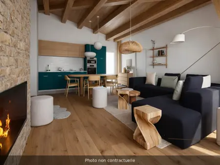Superbe appartement dernier étage avec vue - 6 pers. : photo 2