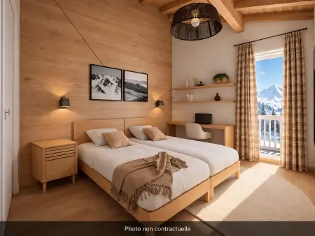 Superbe appartement dernier étage avec vue - 6 pers. : photo 4