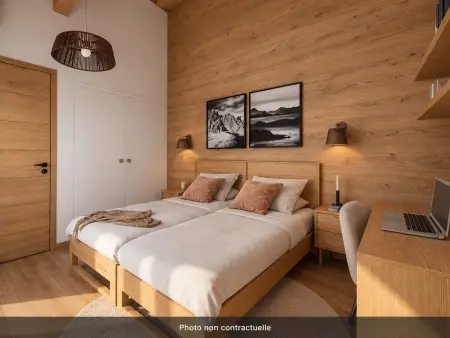 Superbe appartement dernier étage avec vue - 6 pers. : photo 5