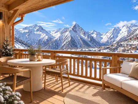 Superbe appartement dernier étage avec vue - 6 pers. : photo 9