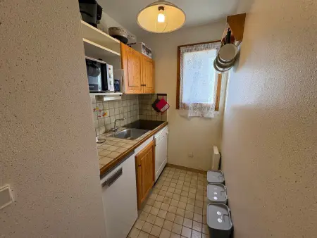 Appartement avec parking, vue sur pistes - 4 pers. : photo 8