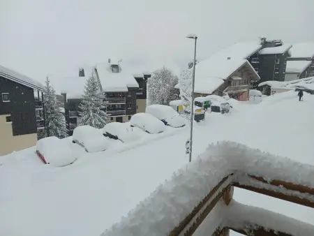 Appartement avec parking, vue sur pistes - 4 pers. : photo 14