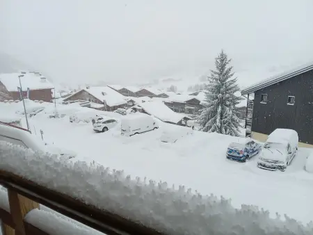 Appartement avec parking, vue sur pistes - 4 pers. : photo 15