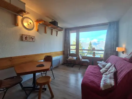 Studio cabine confortable, pied des pistes - 5 pers. : photo 2