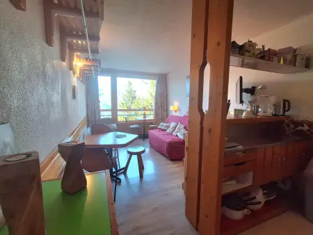 Studio cabine confortable, pied des pistes - 5 pers. : photo 4