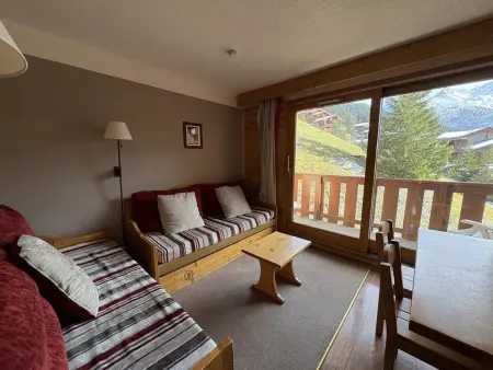 Appartement chaleureux vue montagnes, Appartement 5 personnes à Méribel : photo 7
