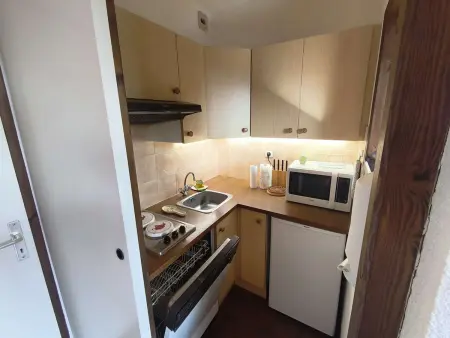 Studio charmant vue piste - 4 pers., Appartement 3 personnes à Arâches la Frasse : photo 3