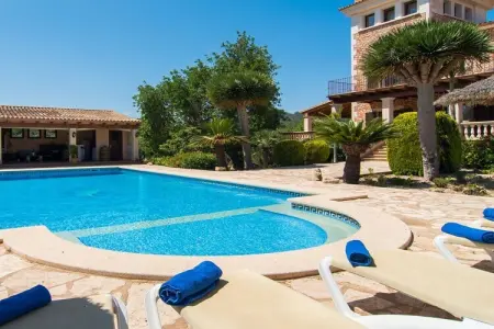 408523, Villa à Cala D'or avec piscine : photo 3