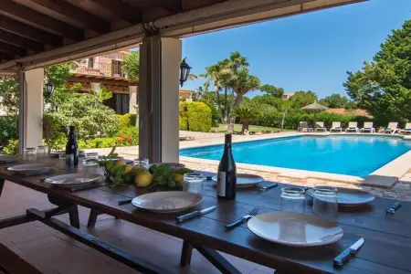 408523, Villa à Cala D'or avec piscine : photo 6